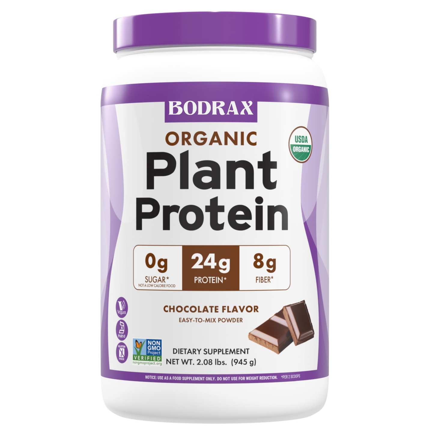 BODRAX ORGANIC PLANT PROTEIN POWDER
