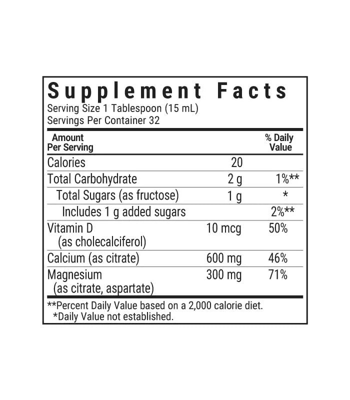 BODRAX LIQUID CALCIUM MAGNESIUM CITRATE & VITAMIN D3