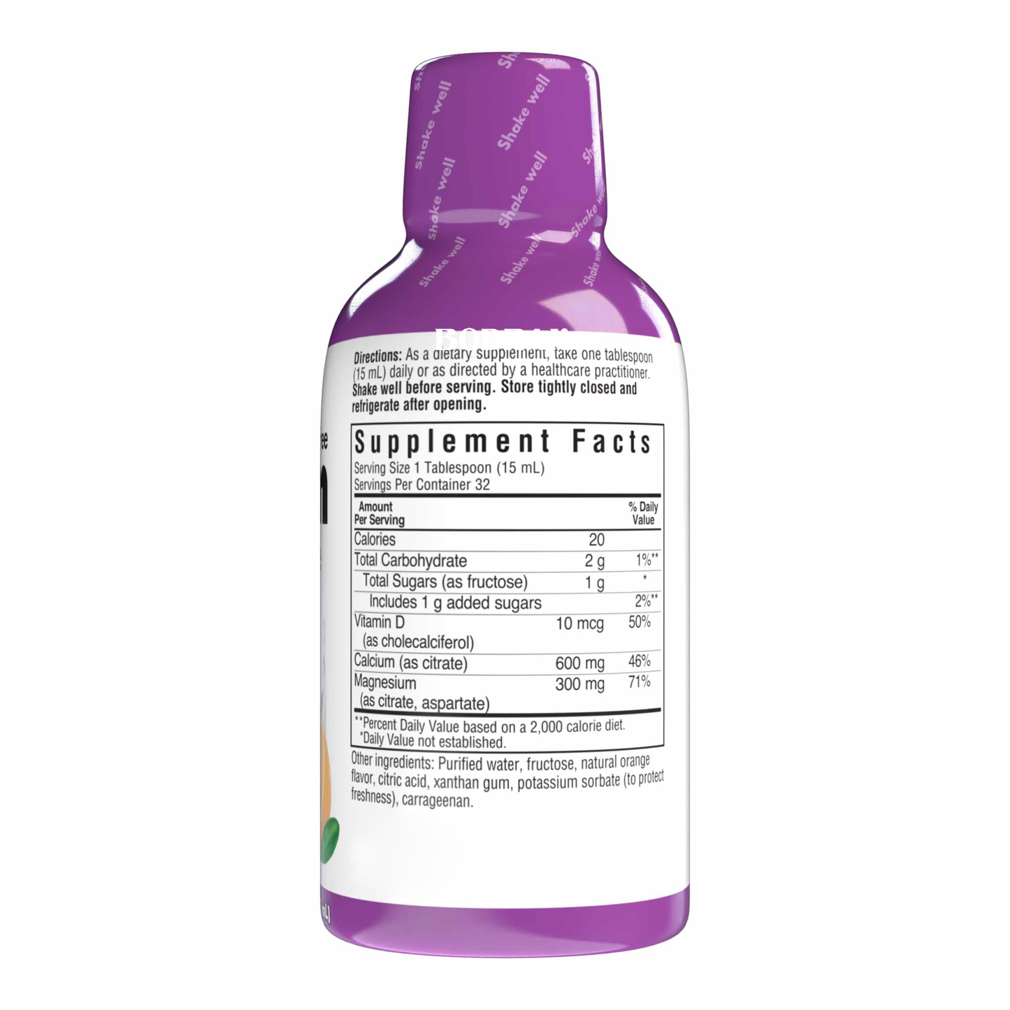 BODRAX LIQUID CALCIUM MAGNESIUM CITRATE & VITAMIN D3